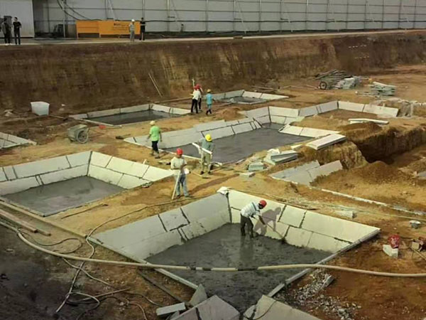 地下室及承臺、底板施工方案 江西墻板廠家